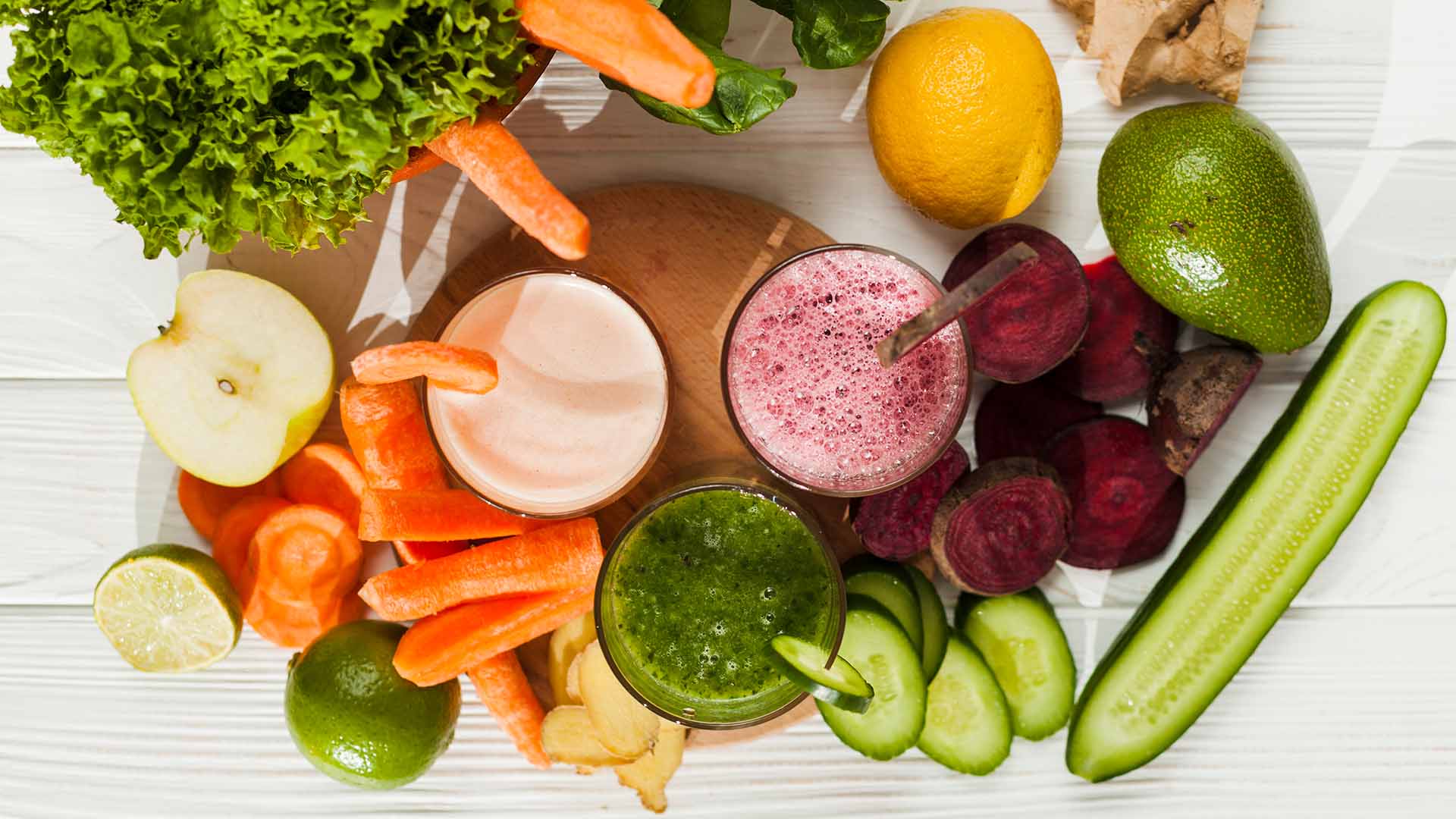 healthy protein juices and smoothies