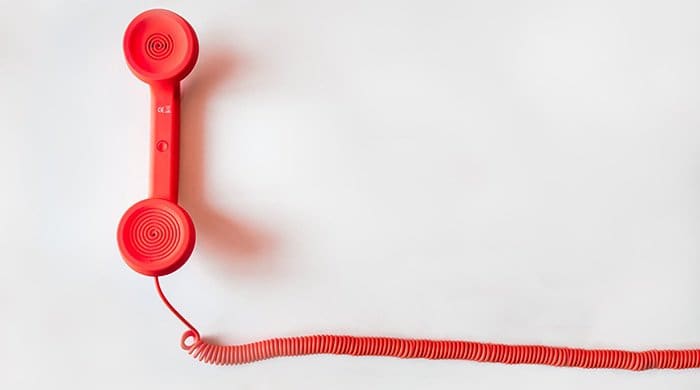 a red phone