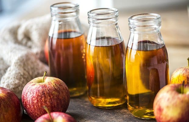 Apple cider vinegar shots to cure a cold