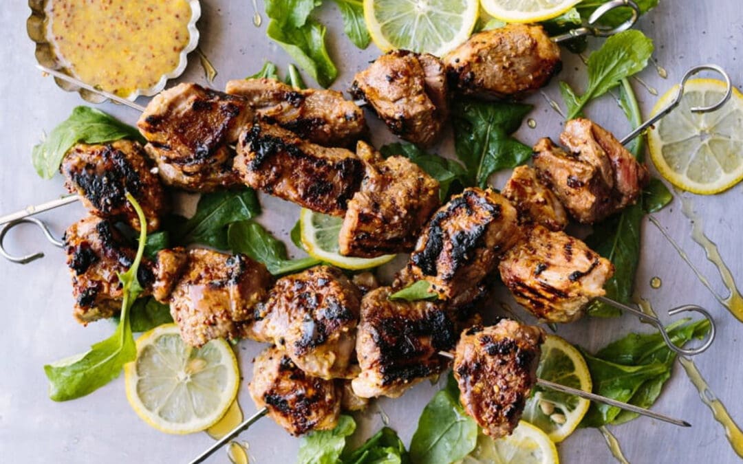 These Zesty Grilled Lamb Skewers Are Perfect For Summer Entertaining