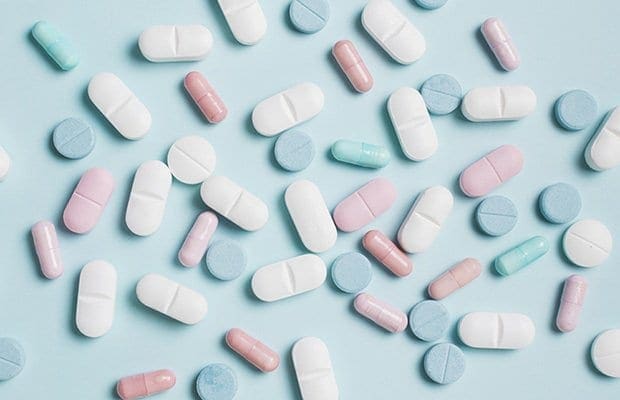 Digestive-Enzyme-Supplements a flay lay with Digestive Enzyme Supplements