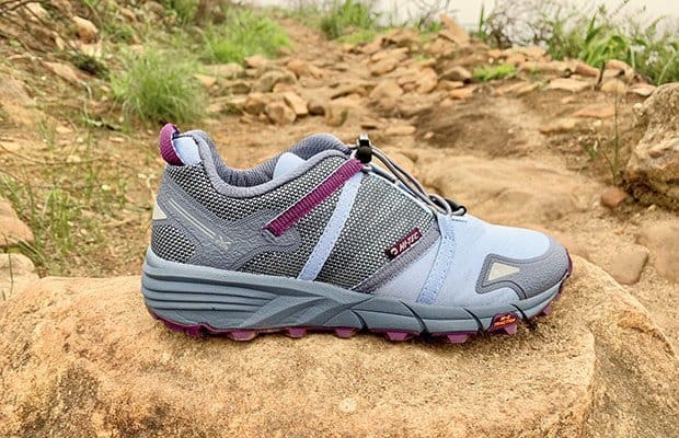 Hi tech trail shoe