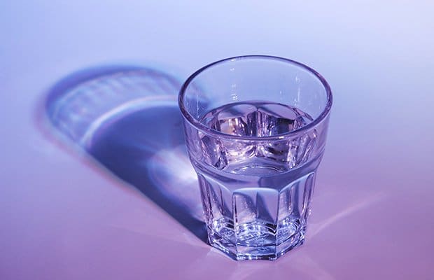 Electrolytes in a glass of water