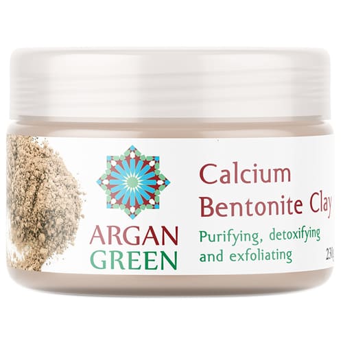 Argan Green Pure Calcium Bentonite Clay