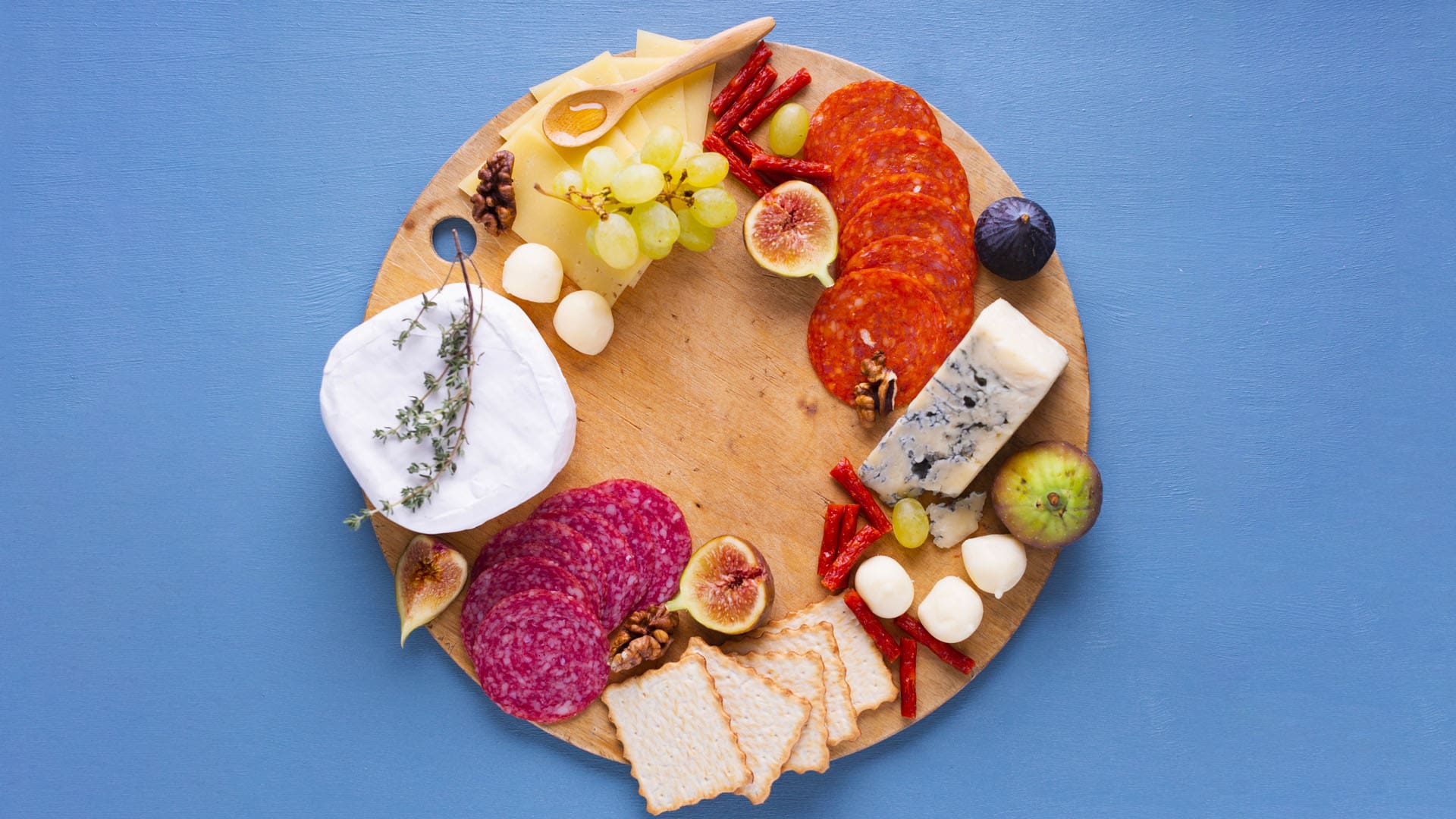 Girl dinner plate of snacks