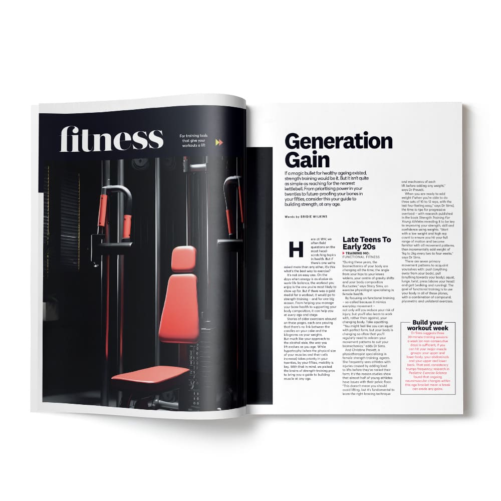 Women's Health New Issue Out Now - Fit At Any Age