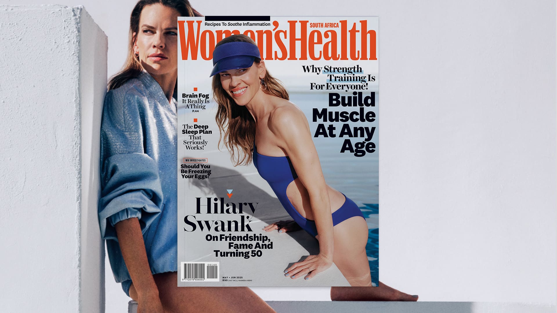 Women's Health May/June 2025 Issue - Hilary Swank