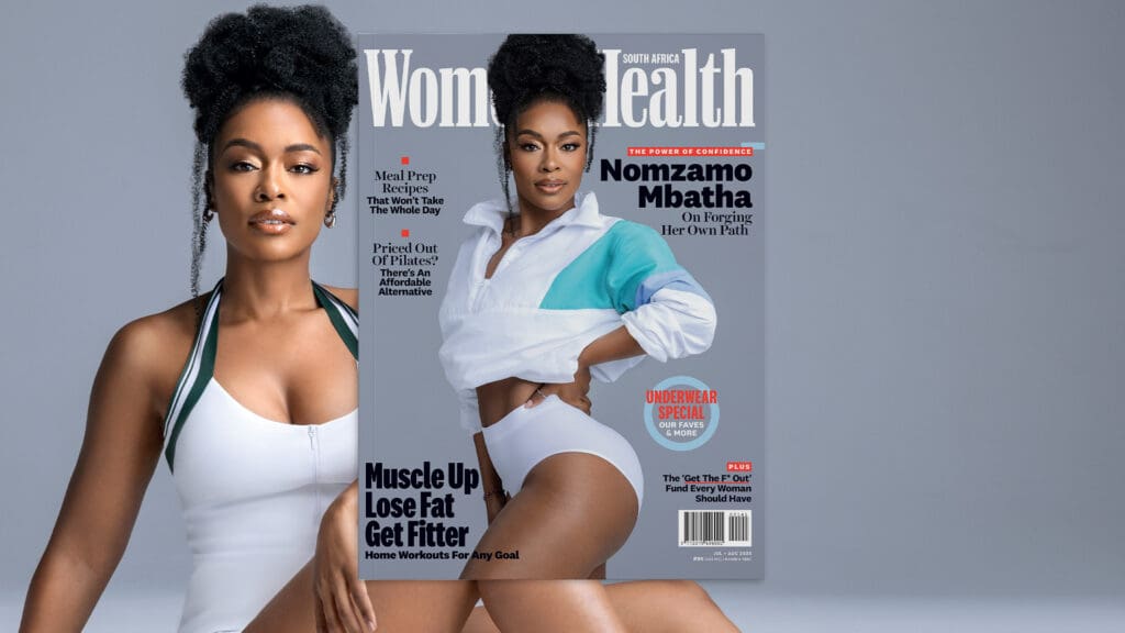 Women's Health July/August 2025 Issue Featuring Nomzamo Mbatha