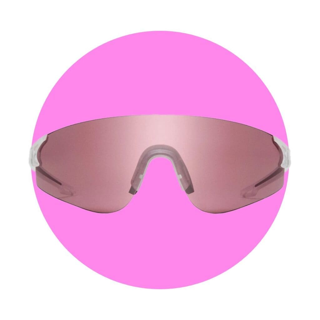 Chimi Sierra Frosted Clear Sunglasses