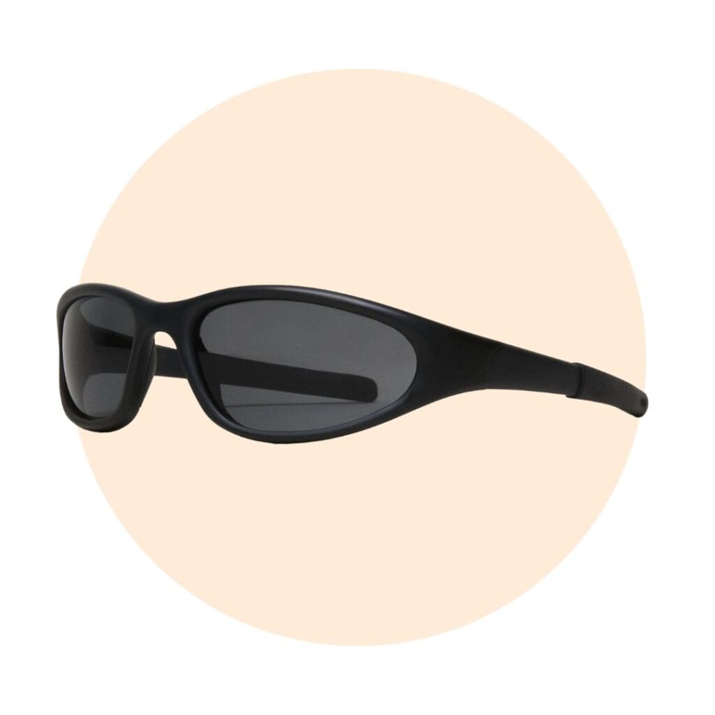 Chimi Split Black Sunglasses