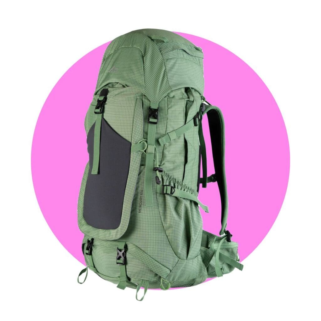 First Ascent Mercury 65L Lightweight Hiking Pack