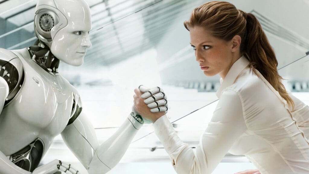 Robot vs Human Arm Wrestle