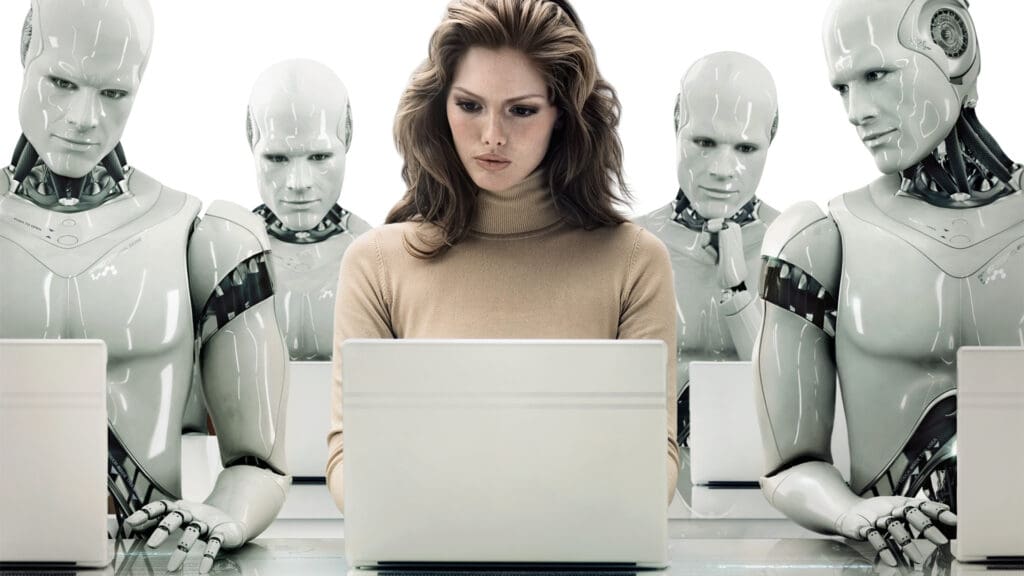 Robot vs Human Working