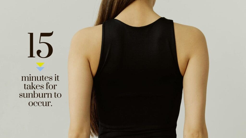 Back View of a Woman Wearing Her Black Leotard