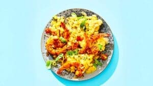 Prawn And Sweet Corn "Grits" Recipe