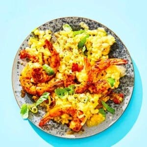 Prawn And Sweet Corn "Grits" Recipe